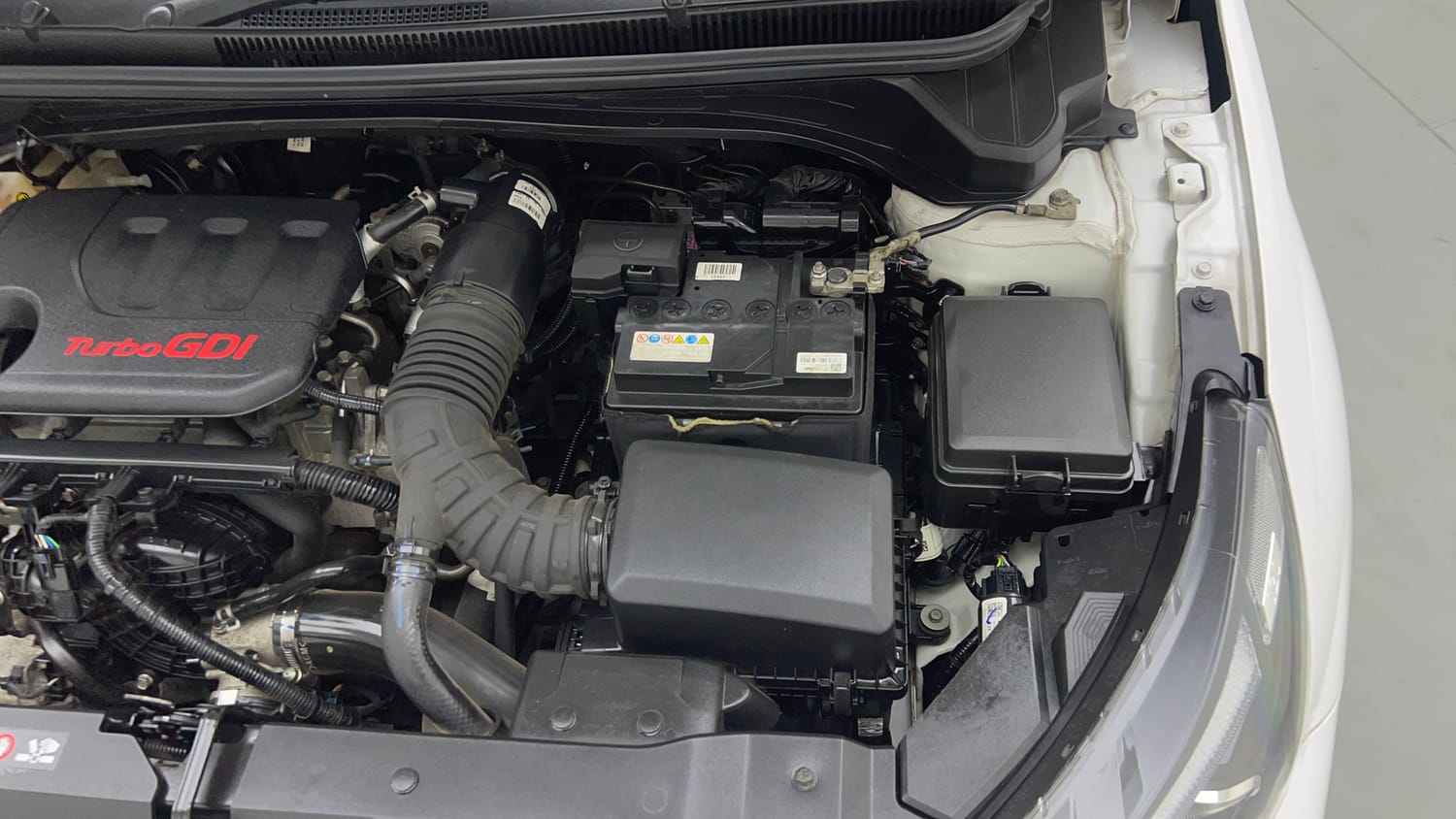 Used 2023 Hyundai i20 N Line N8 1.0 Turbo DCT Petrol Automatic engine ENGINE LEFT SIDE VIEW