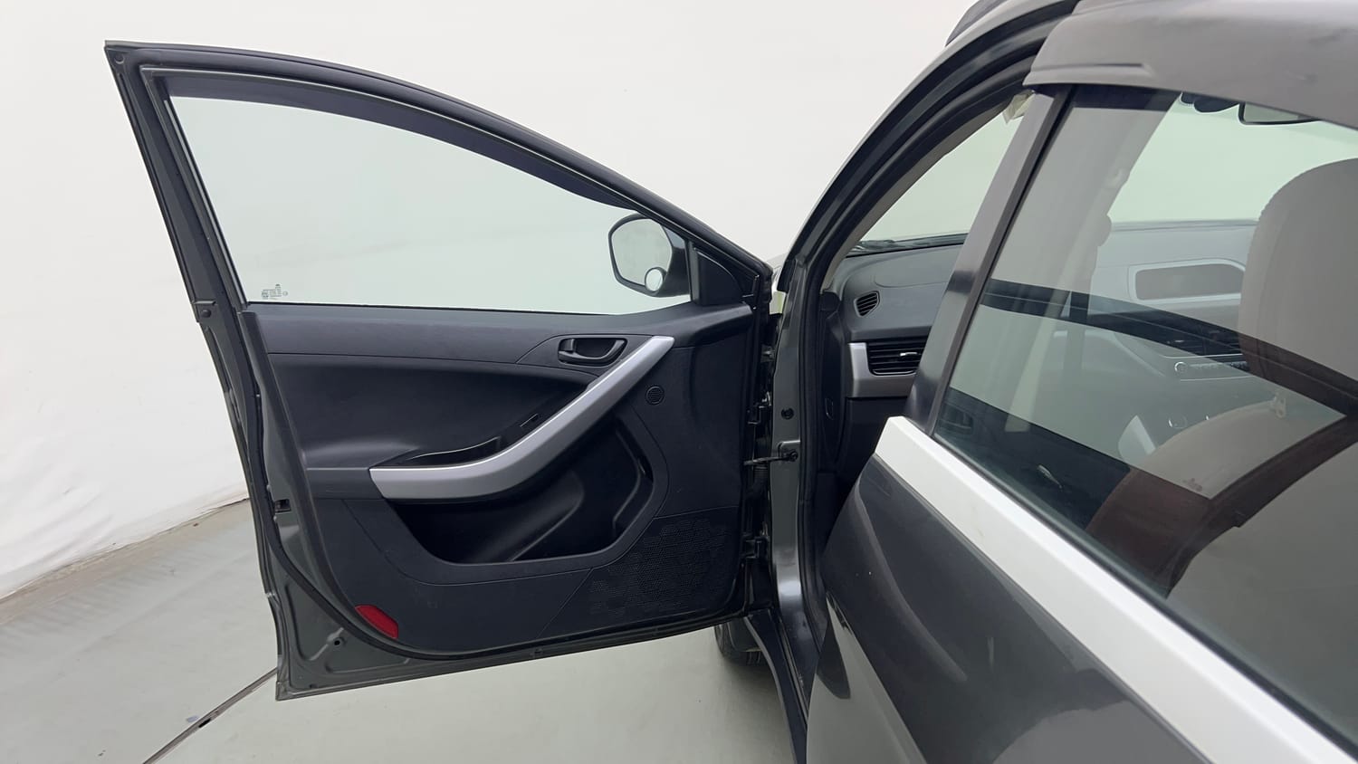Used 2022 Tata Nexon XM (S) Petrol Manual interior LEFT FRONT DOOR OPEN VIEW