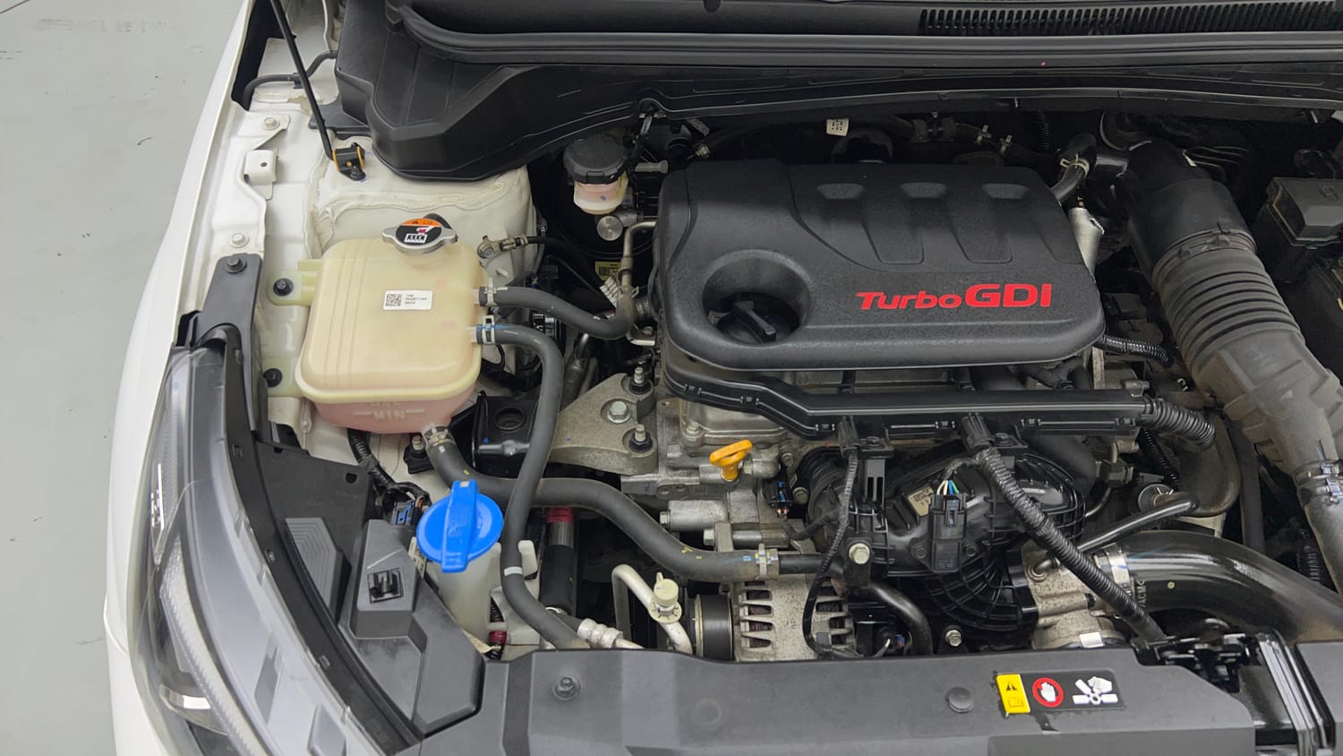 Used 2023 Hyundai i20 N Line N8 1.0 Turbo DCT Petrol Automatic engine ENGINE RIGHT SIDE VIEW