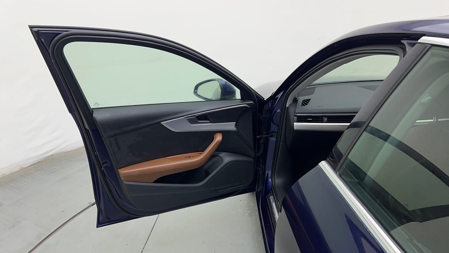 Used 2023 Audi A4 Premium Plus 40 TFSI Petrol Automatic interior LEFT FRONT DOOR OPEN VIEW