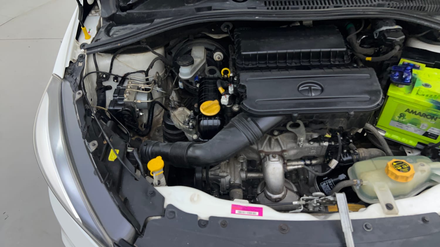 Used 2021 Tata Tigor XZ Plus Petrol Manual engine ENGINE RIGHT SIDE VIEW