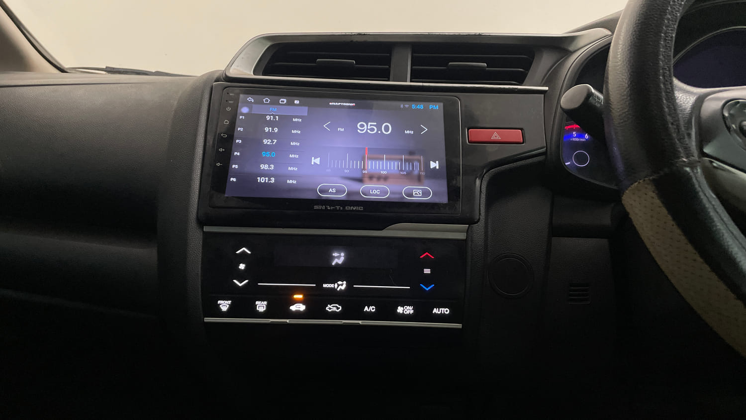 Used 2016 Honda Jazz VX Diesel Diesel Manual interior MUSIC SYSTEM & AC CONTROL VIEW