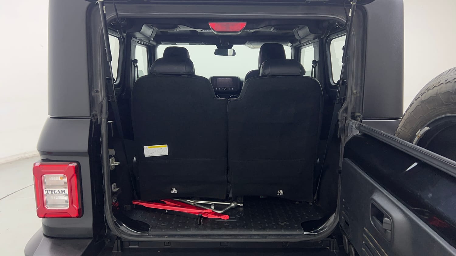 Used 2023 mahindra Thar LX Hard Top Diesel MT 4WD Diesel Manual interior DICKY INSIDE VIEW