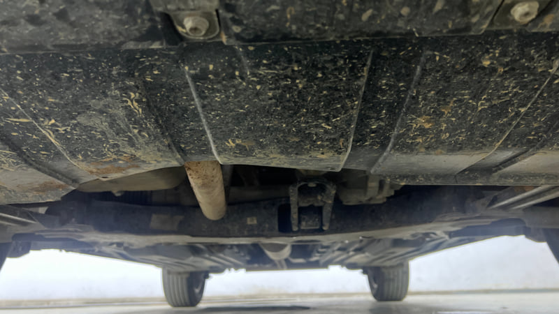 Used 2024 Maruti Suzuki Brezza ZXi Plus Petrol Manual extra FRONT LEFT UNDERBODY VIEW