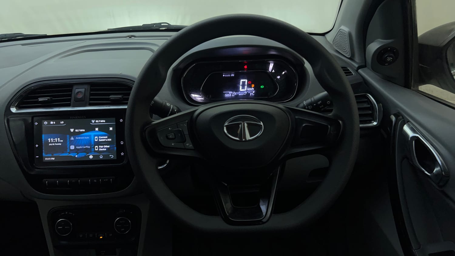 Used 2021 Tata Tigor XZ Plus Petrol Manual interior STEERING VIEW