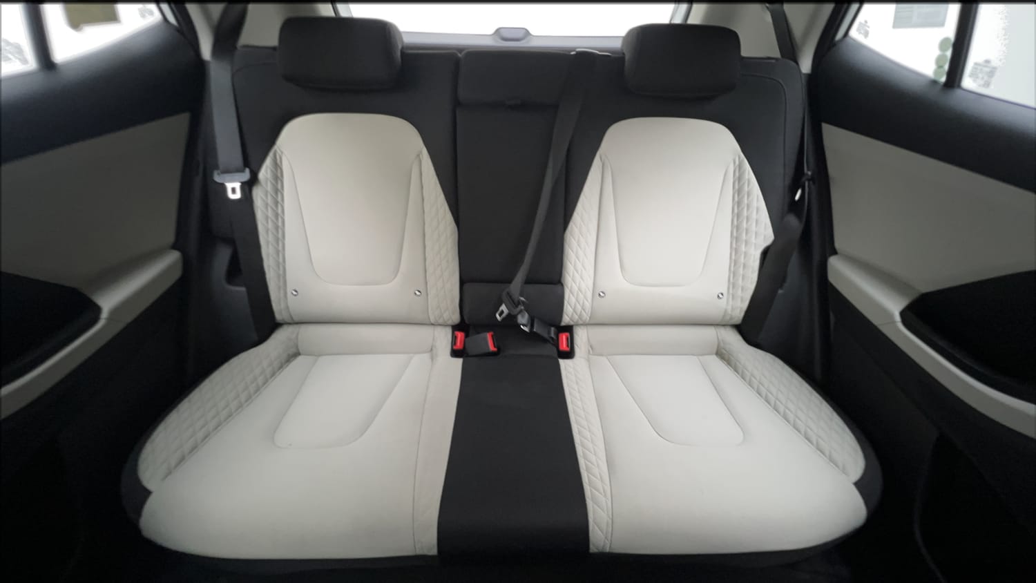 Used 2023 Hyundai Creta E 1.5 Petrol Petrol Manual interior REAR SEAT CONDITION VIEW