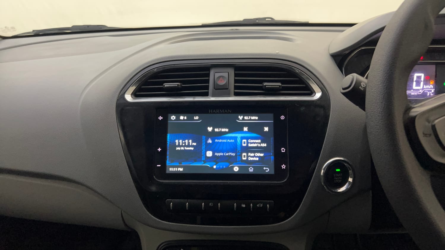 Used 2021 Tata Tigor XZ Plus Petrol Manual top_features Integrated (in-dash) music system
