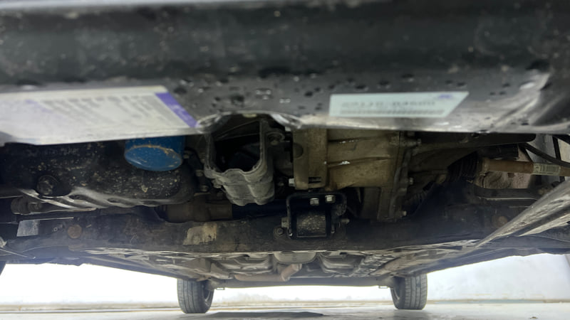 Used 2019 Hyundai Grand i10 Sportz 1.2 Kappa VTVT Petrol Manual extra FRONT LEFT UNDERBODY VIEW