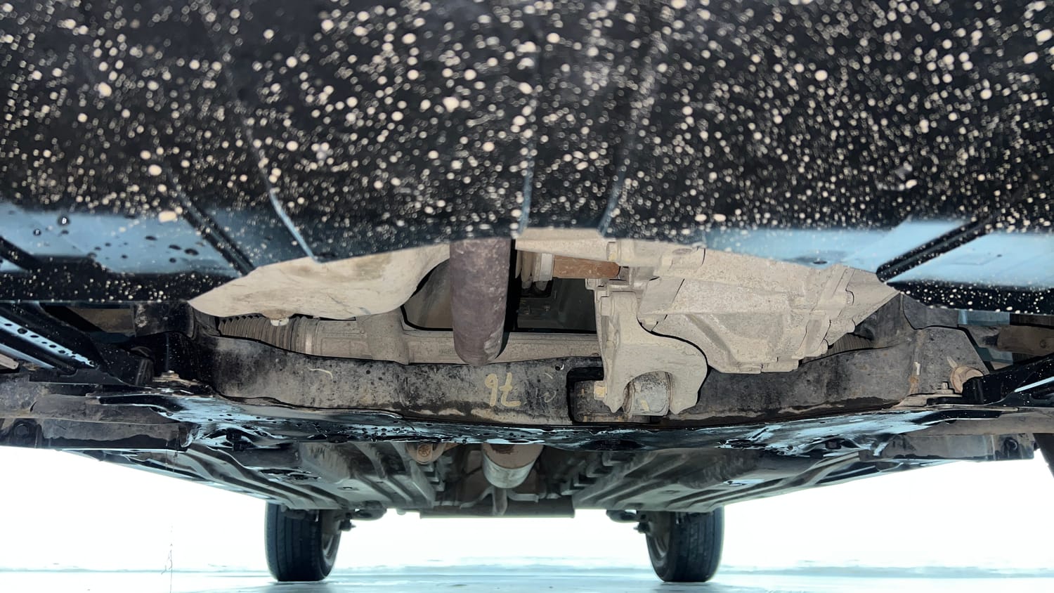 Used 2021 maruti-suzuki Vitara Brezza LXi Petrol Manual extra FRONT LEFT UNDERBODY VIEW