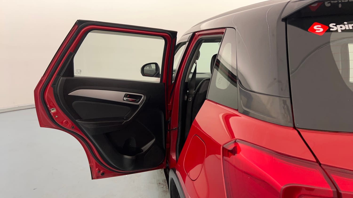 Used 2021 Maruti Suzuki Vitara Brezza [2020-2022] ZXI Plus Dual Tone Petrol Manual interior LEFT REAR DOOR OPEN VIEW