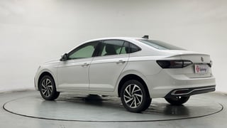 Used 2023 Volkswagen Virtus Topline 1.0 TSI AT Petrol Automatic exterior LEFT REAR CORNER VIEW