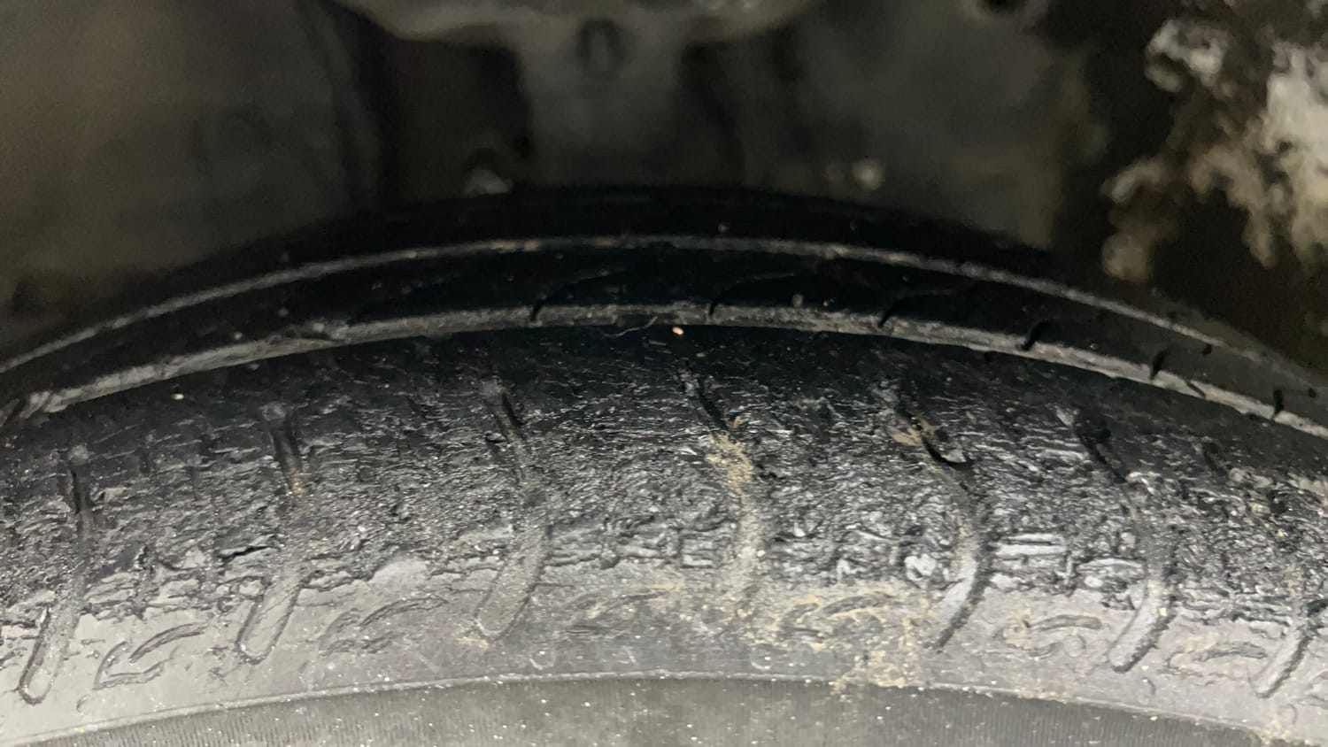 Used 2016 Honda City VX Diesel Diesel Manual tyres LEFT FRONT TYRE TREAD VIEW