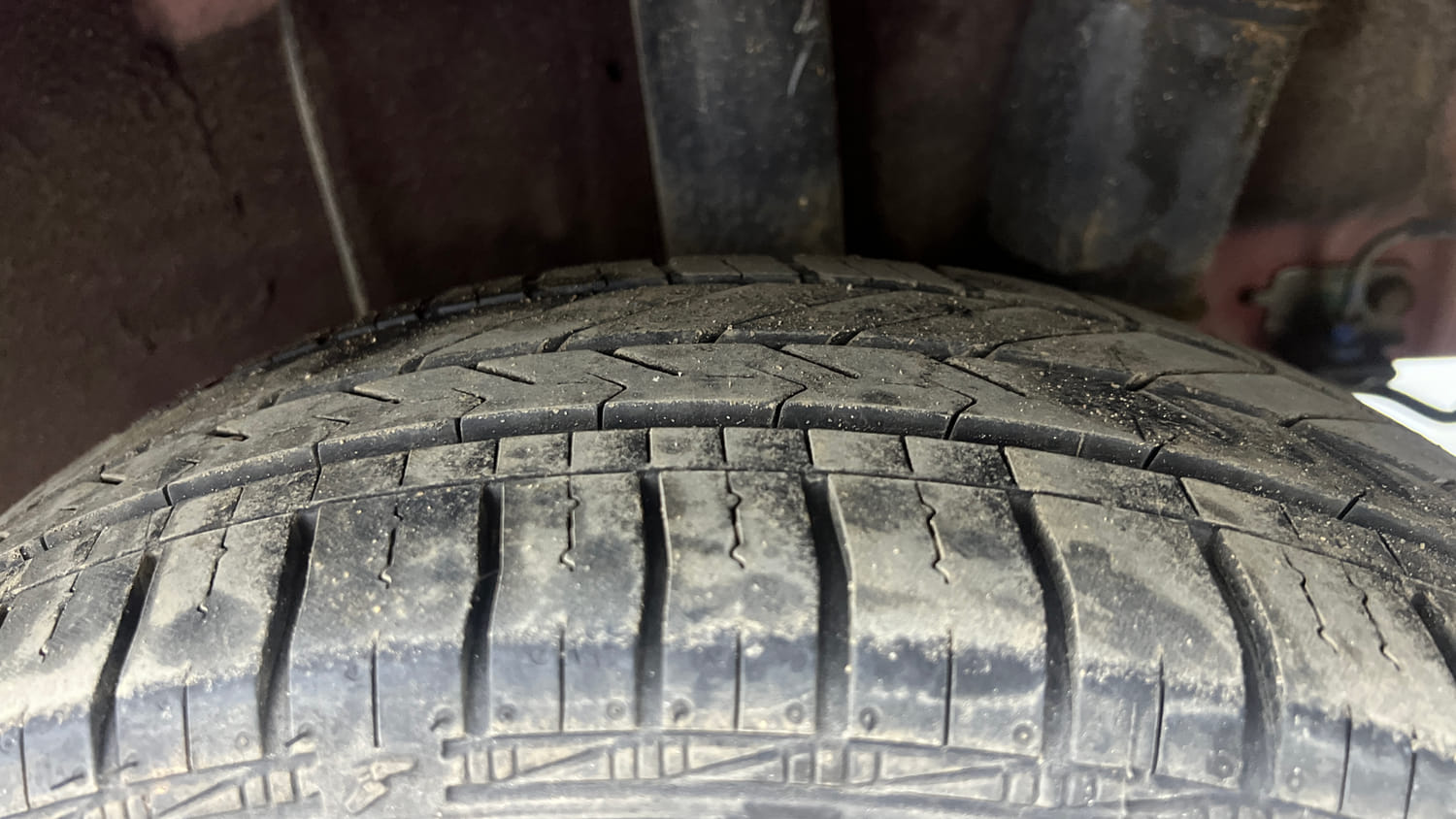 Used 2019 Hyundai Grand i10 Sportz 1.2 Kappa VTVT Petrol Manual tyres LEFT REAR TYRE TREAD VIEW