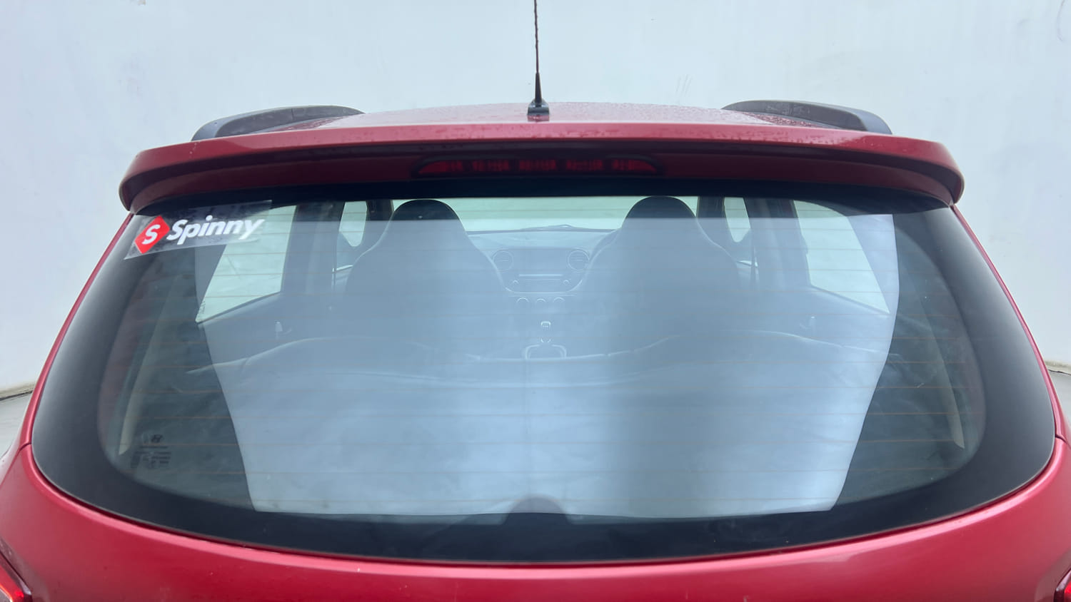 Used 2019 Hyundai Grand i10 Sportz 1.2 Kappa VTVT Petrol Manual exterior BACK WINDSHIELD VIEW