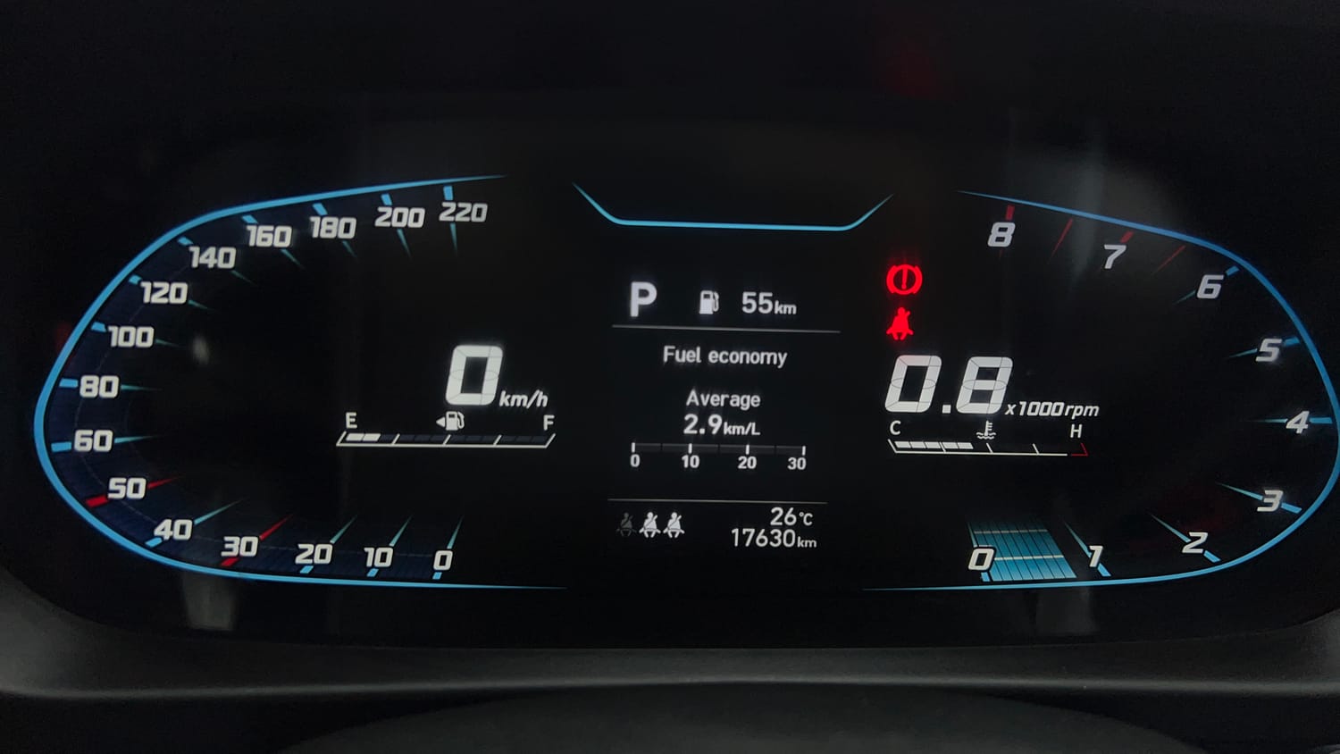Used 2023 Hyundai i20 N Line N8 1.0 Turbo DCT Petrol Automatic interior CLUSTERMETER VIEW