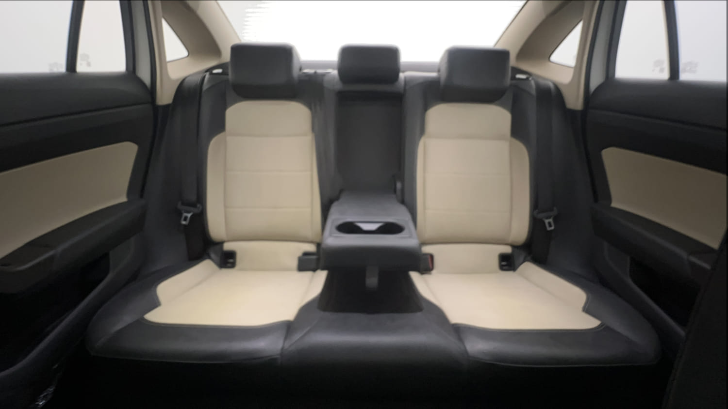 Used 2023 Skoda Slavia Style 1.0L TSI AT Petrol Automatic interior REAR SEAT CONDITION VIEW