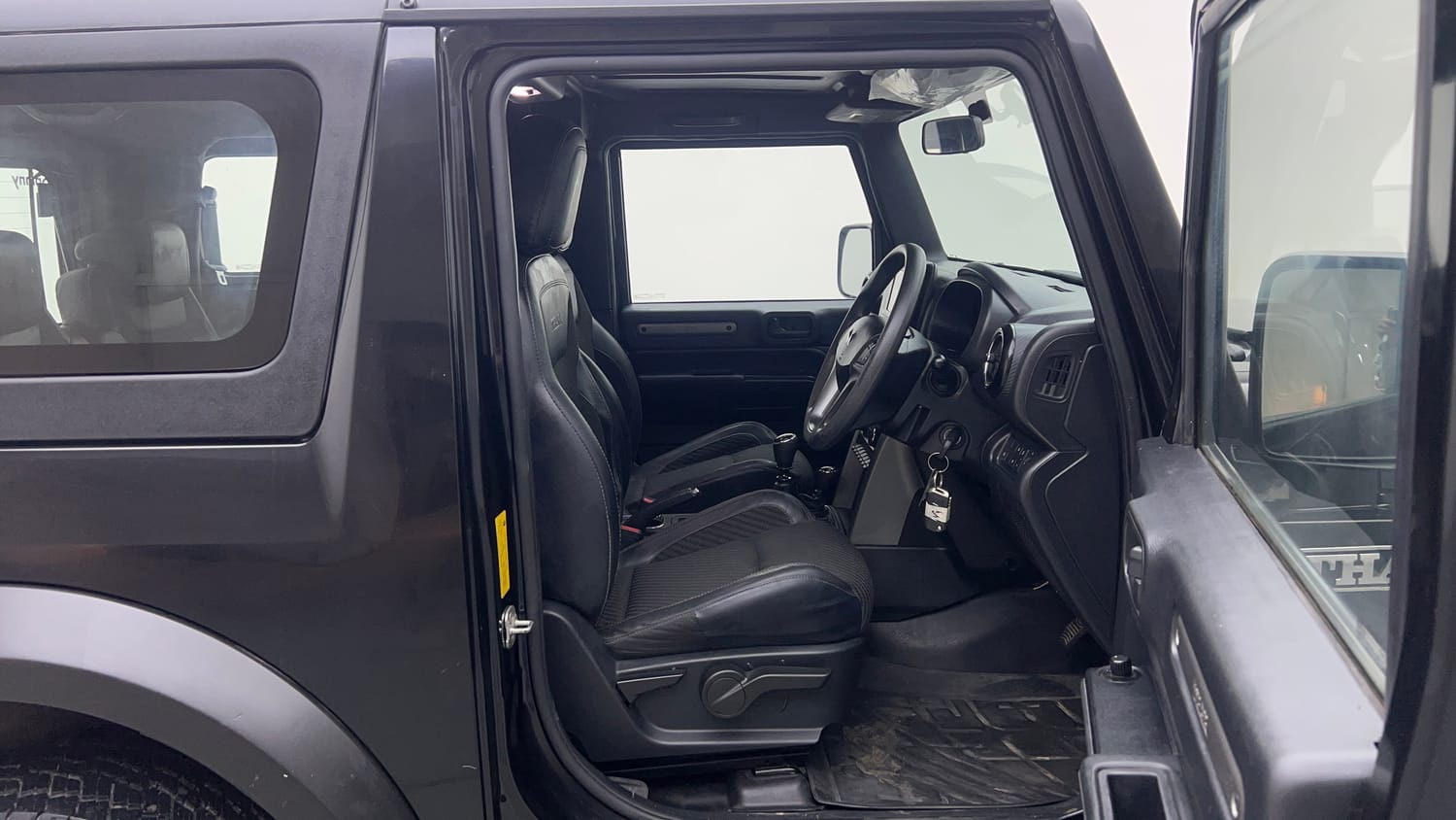 Used 2023 mahindra Thar LX Hard Top Diesel MT 4WD Diesel Manual interior RIGHT SIDE FRONT DOOR CABIN VIEW