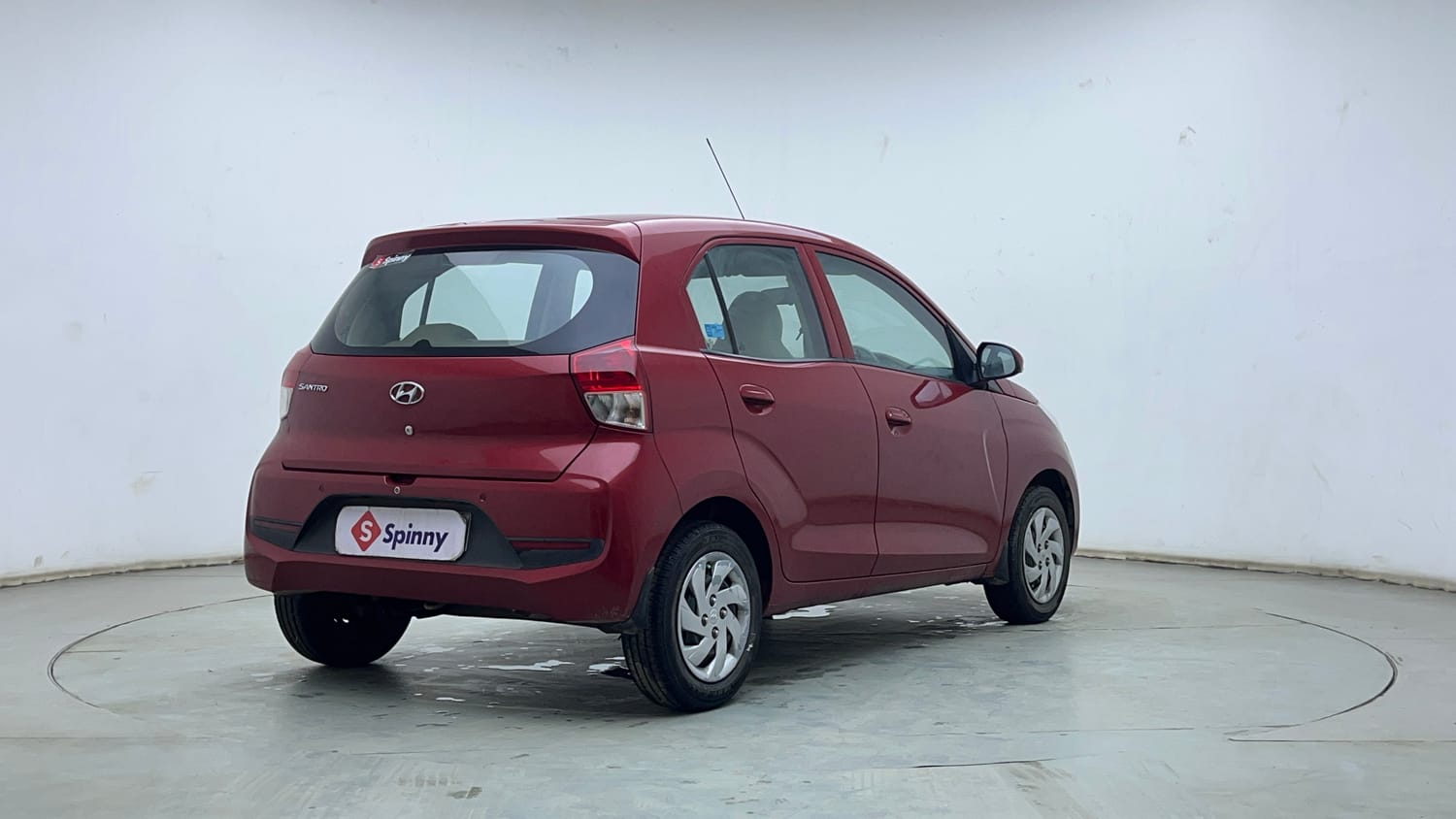 Used 2022 Hyundai Santro Sportz Petrol Manual exterior RIGHT REAR CORNER VIEW