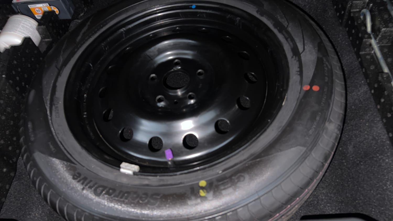 Used 2026 Maruti Suzuki Victoris ZXI+ (O) MT 2W Petrol Manual tyres SPARE TYRE VIEW