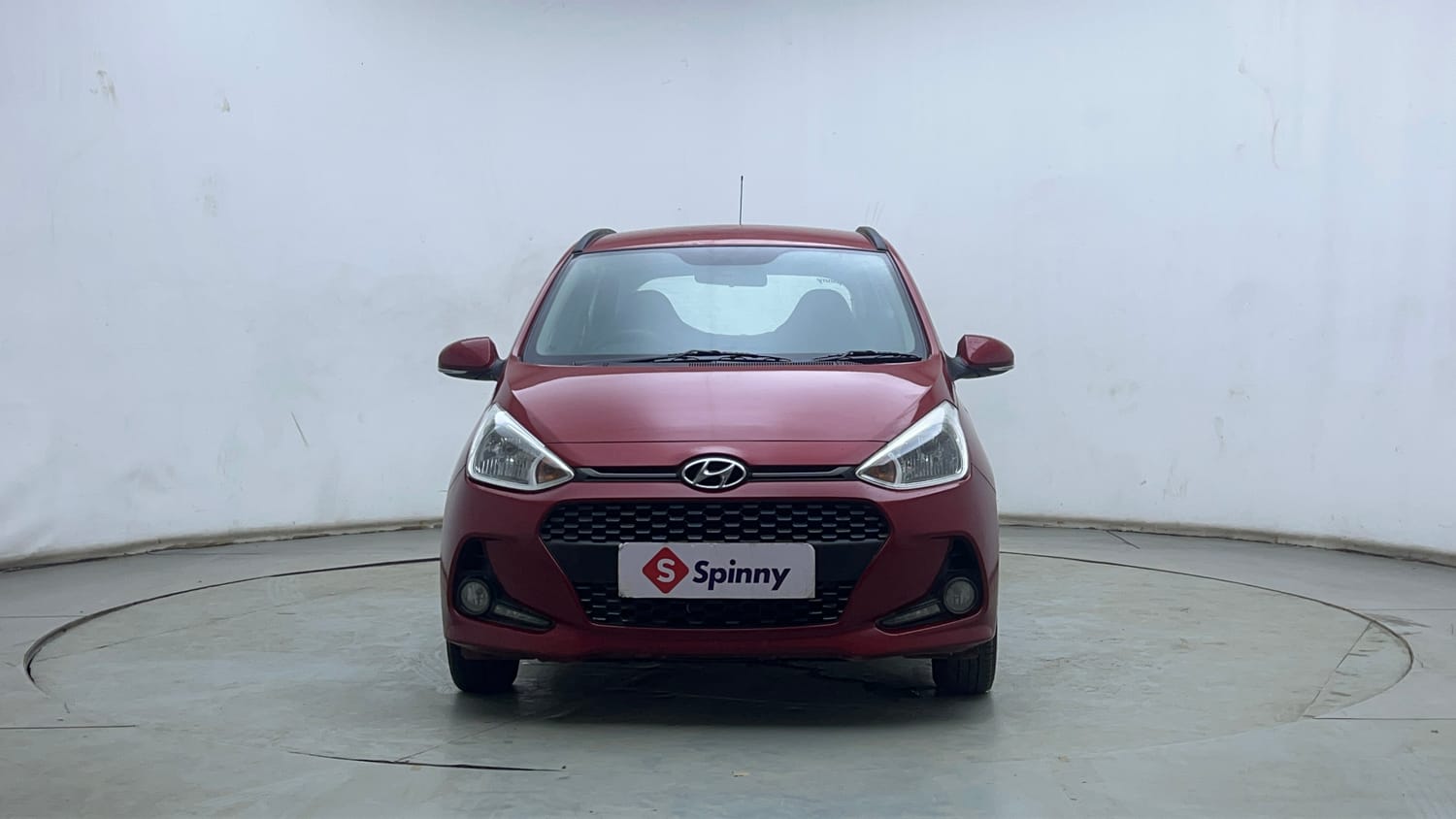 Used 2019 Hyundai Grand i10 Sportz 1.2 Kappa VTVT Petrol Manual exterior FRONT VIEW