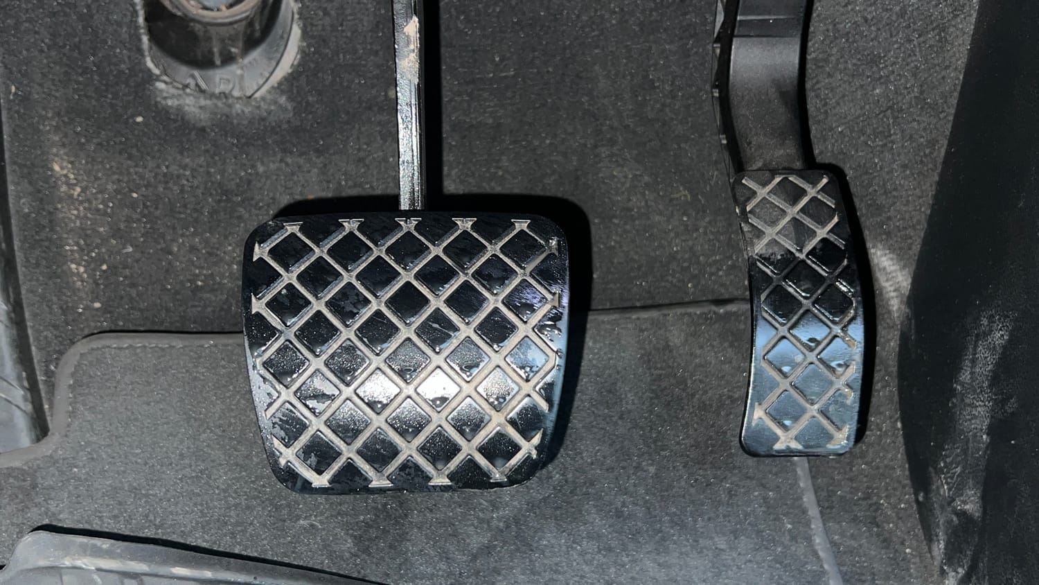 Used 2023 Audi A4 Premium Plus 40 TFSI Petrol Automatic interior PEDALS VIEW