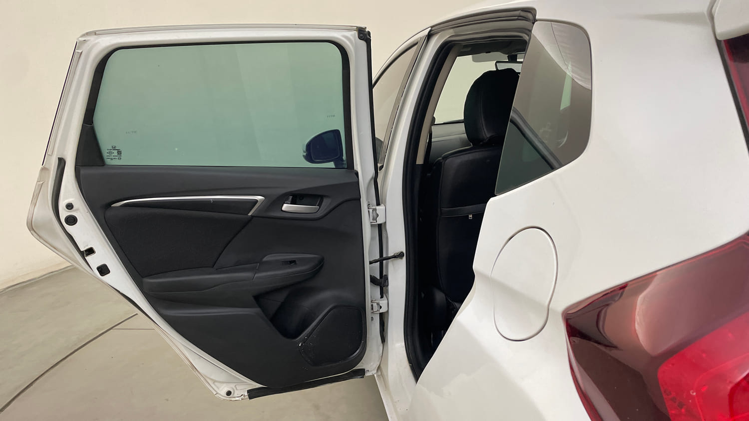 Used 2016 Honda Jazz VX Diesel Diesel Manual interior LEFT REAR DOOR OPEN VIEW