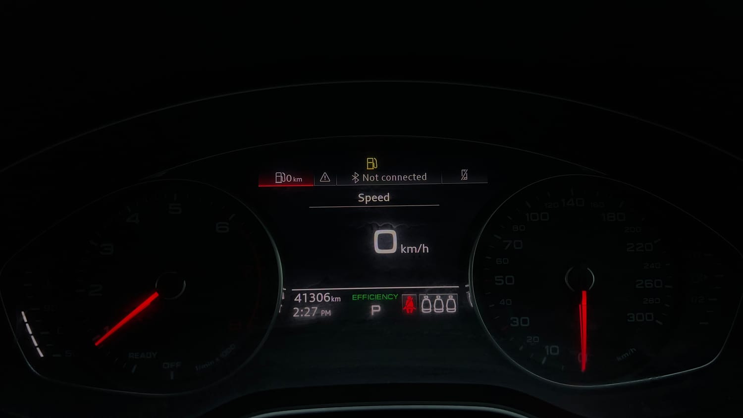 Used 2023 Audi A4 Premium Plus 40 TFSI Petrol Automatic interior CLUSTERMETER VIEW