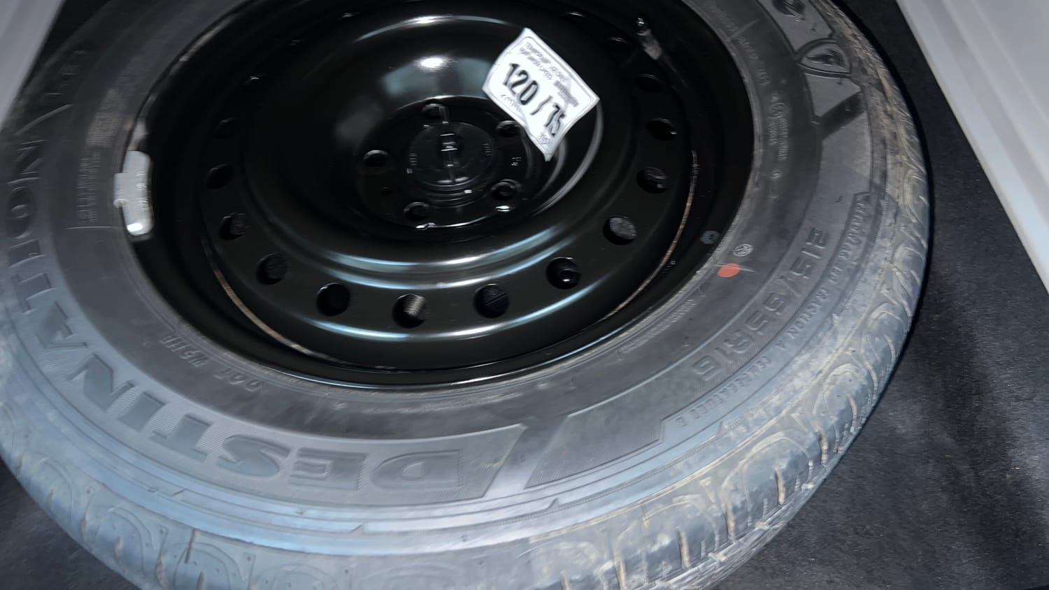 Used 2021 Jeep Compass Limited (O) 2.0 Diesel Diesel Manual tyres SPARE TYRE VIEW