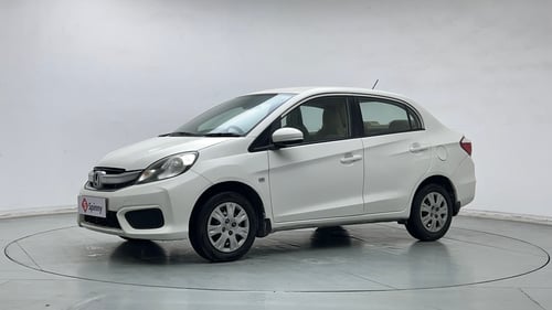Used 2016 Honda Amaze 1.2 S i-VTEC Petrol Manual exterior LEFT FRONT CORNER VIEW