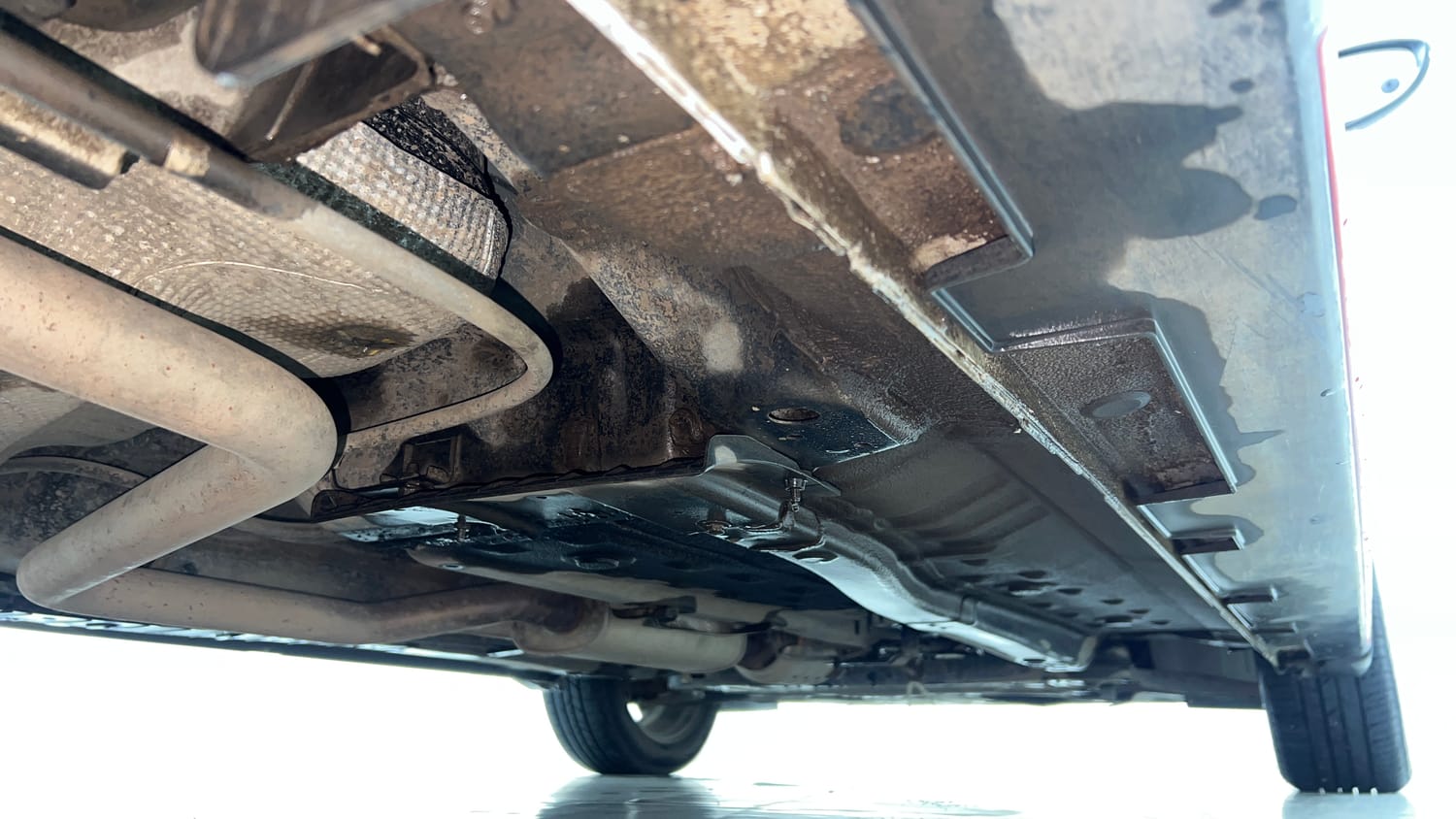 Used 2023 Hyundai i20 N Line N8 1.0 Turbo DCT Petrol Automatic extra REAR RIGHT UNDERBODY VIEW