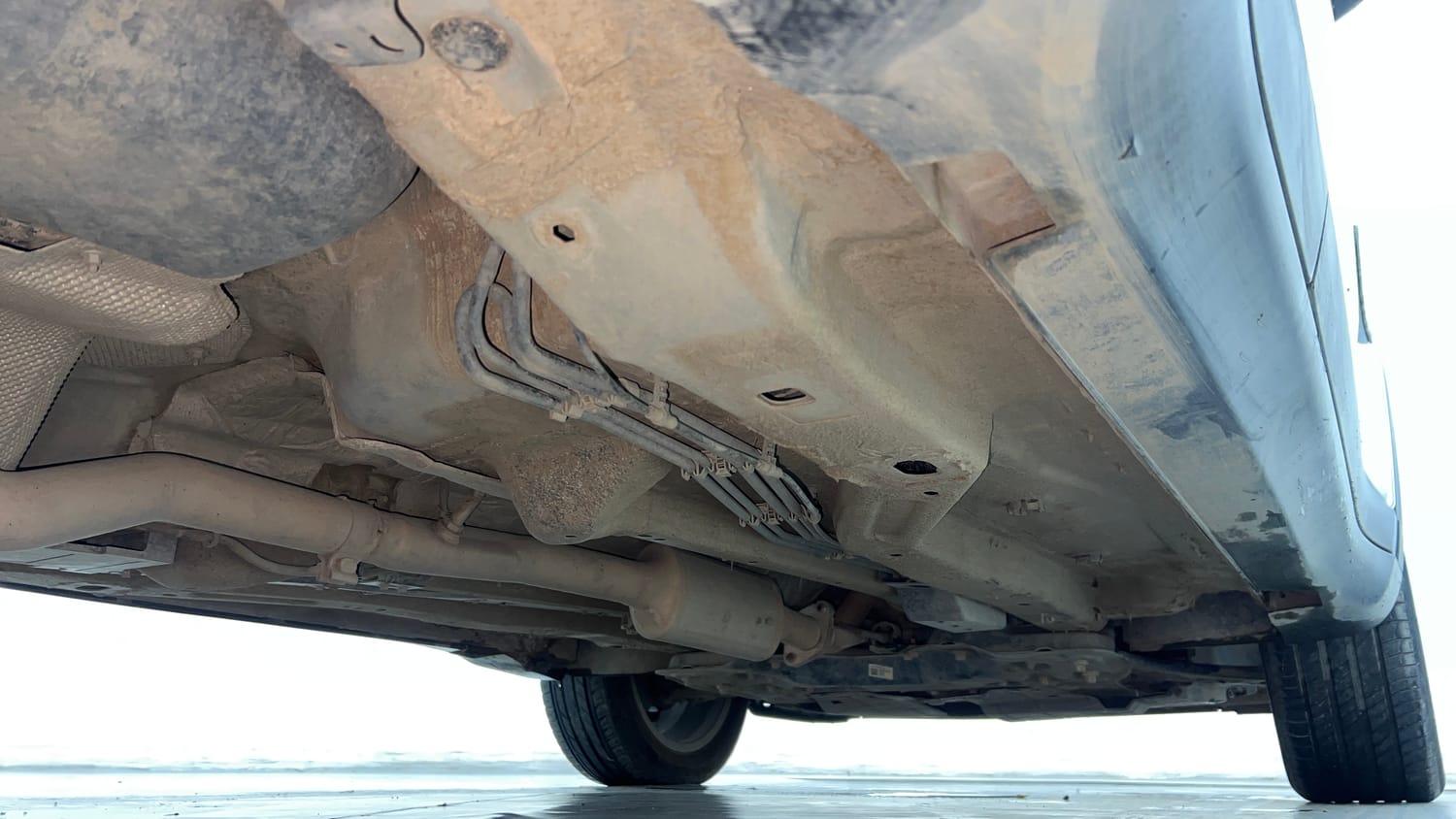 Used 2021 Jeep Compass Limited (O) 2.0 Diesel Diesel Manual extra REAR RIGHT UNDERBODY VIEW