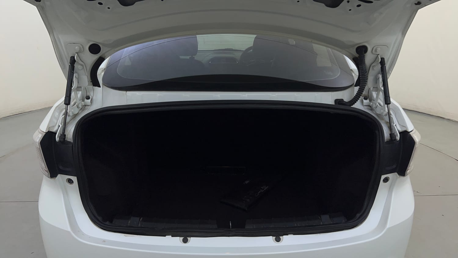Used 2021 Tata Tigor XZ Plus Petrol Manual interior DICKY INSIDE VIEW