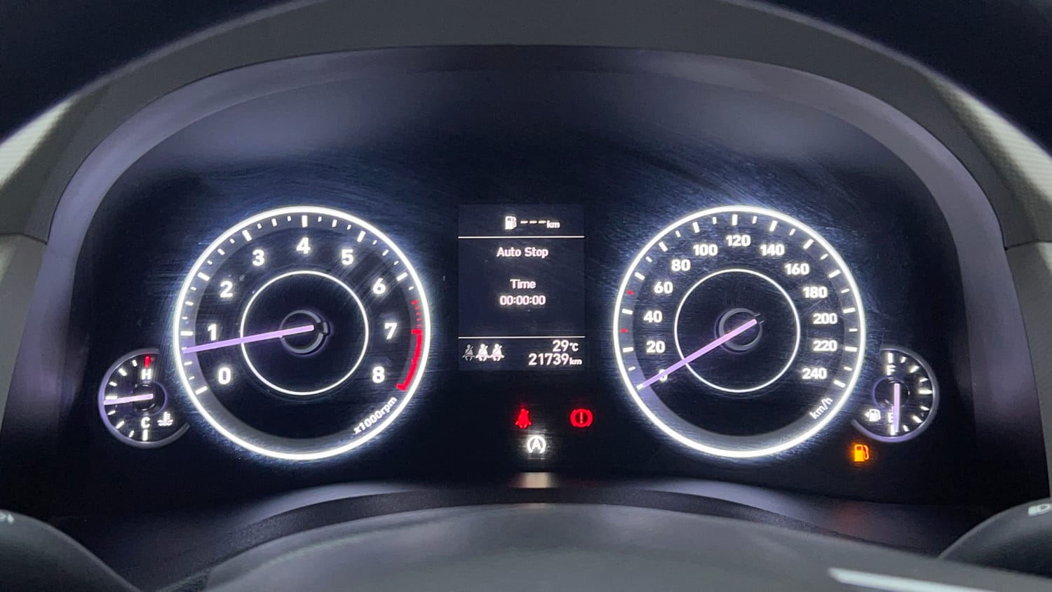 Used 2023 Hyundai Creta E 1.5 Petrol Petrol Manual interior CLUSTERMETER VIEW