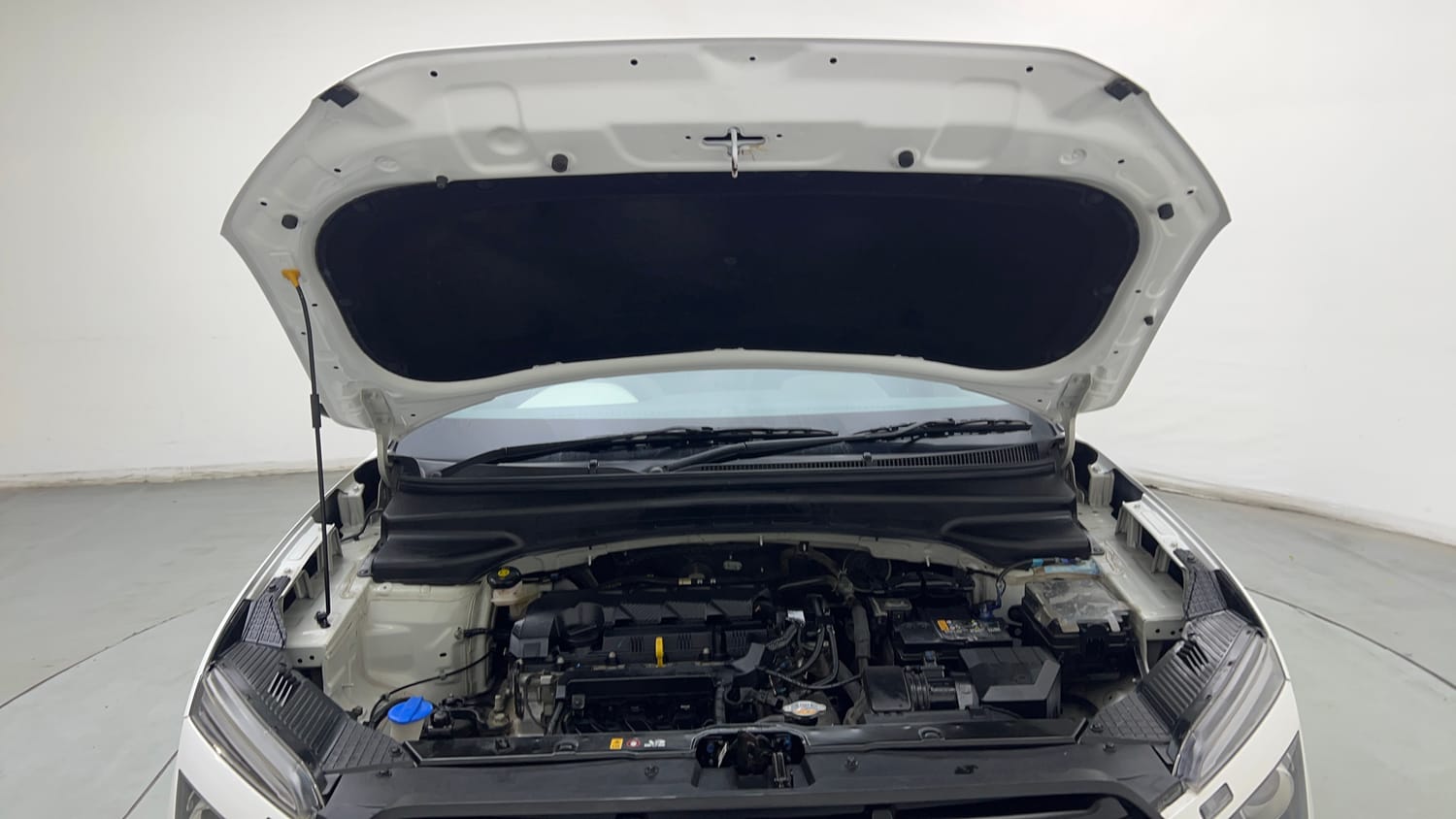 Used 2023 Hyundai Creta E 1.5 Petrol Petrol Manual engine ENGINE & BONNET OPEN FRONT VIEW