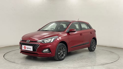 Used 2019 Hyundai Elite i20 Sportz Plus 1.2 Petrol Manual exterior LEFT FRONT CORNER VIEW