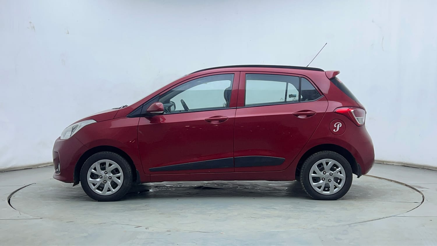 Used 2019 Hyundai Grand i10 Sportz 1.2 Kappa VTVT Petrol Manual exterior LEFT SIDE VIEW