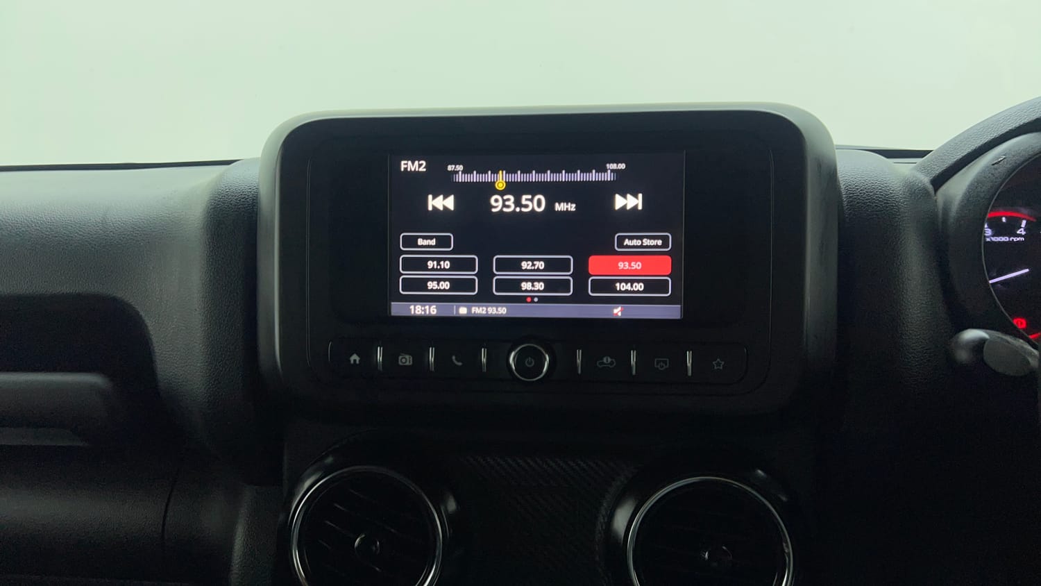 Used 2023 mahindra Thar LX Hard Top Diesel MT 4WD Diesel Manual top_features Touch screen infotainment system