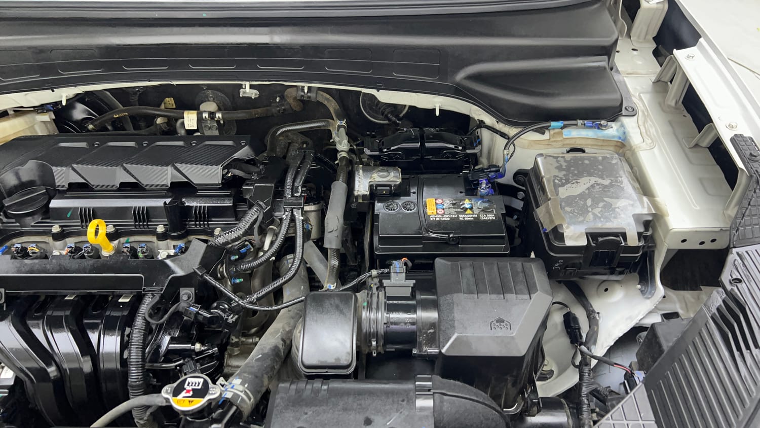 Used 2023 Hyundai Creta E 1.5 Petrol Petrol Manual engine ENGINE LEFT SIDE VIEW