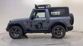 Used 2022 mahindra Thar LX Hard Top Petrol AT 4WD Petrol Automatic exterior LEFT SIDE VIEW