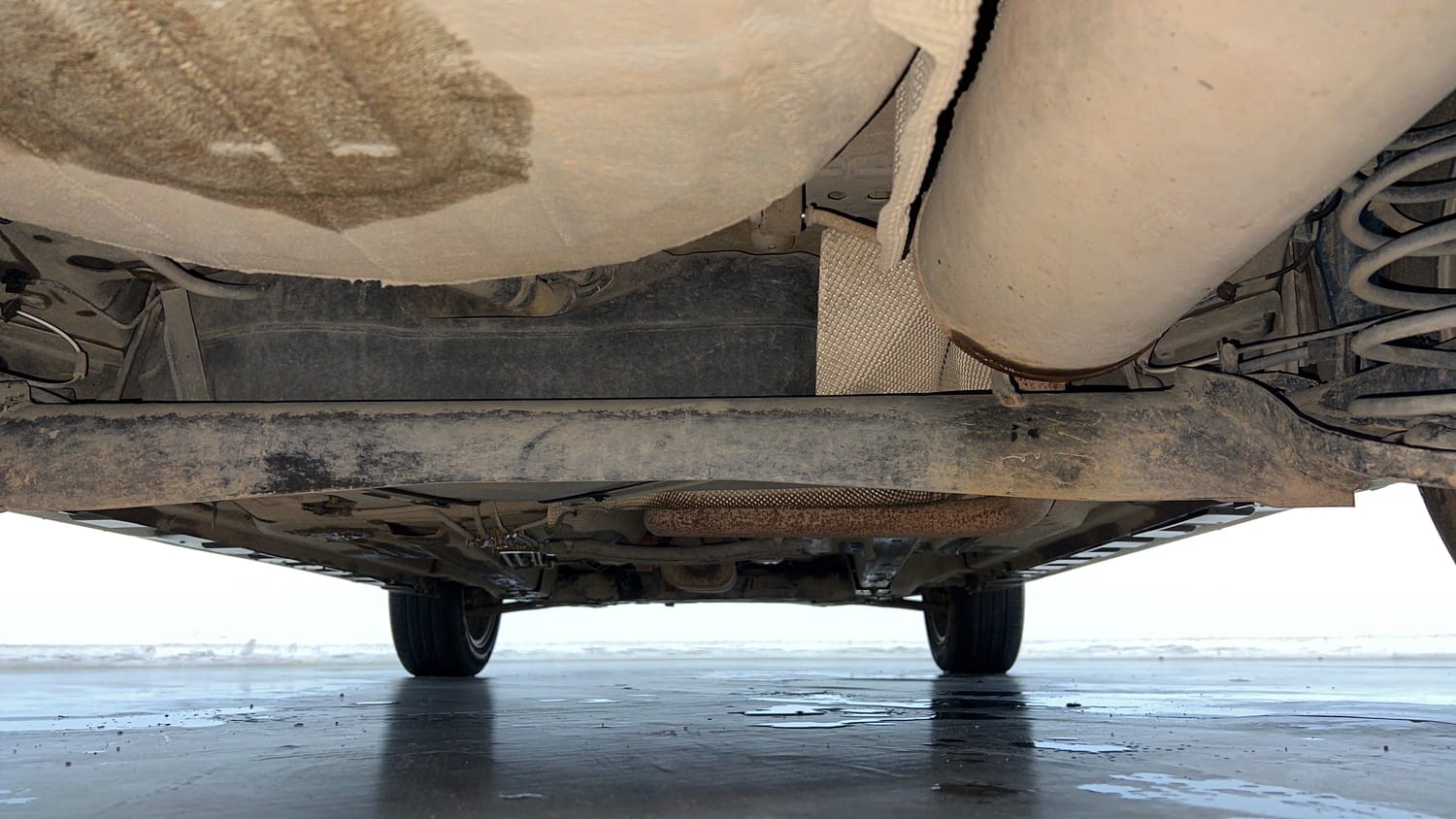Used 2018 Ford Freestyle Titanium 1.2 Ti-VCT Petrol Manual extra REAR UNDERBODY VIEW (TAKEN FROM REAR)