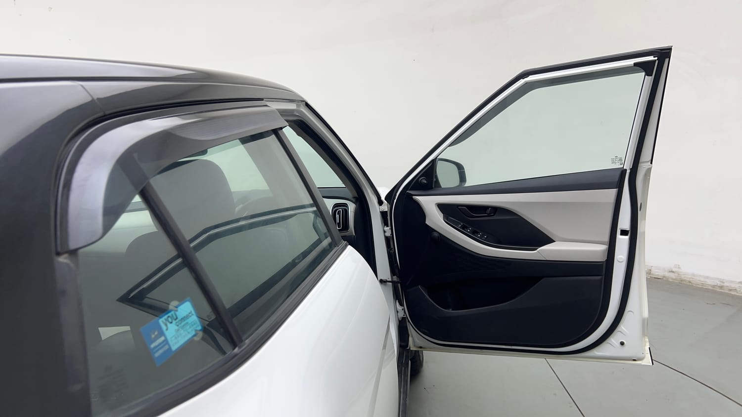 Used 2023 Hyundai Creta E 1.5 Petrol Petrol Manual interior RIGHT FRONT DOOR OPEN VIEW