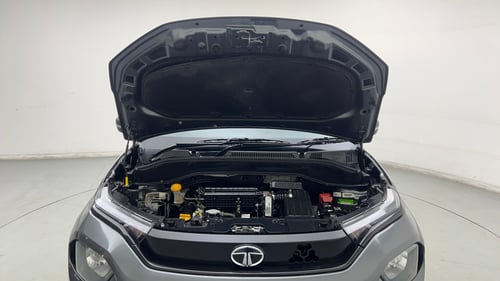 Used 2023 Tata Punch Pure MT Petrol Manual engine ENGINE & BONNET OPEN FRONT VIEW