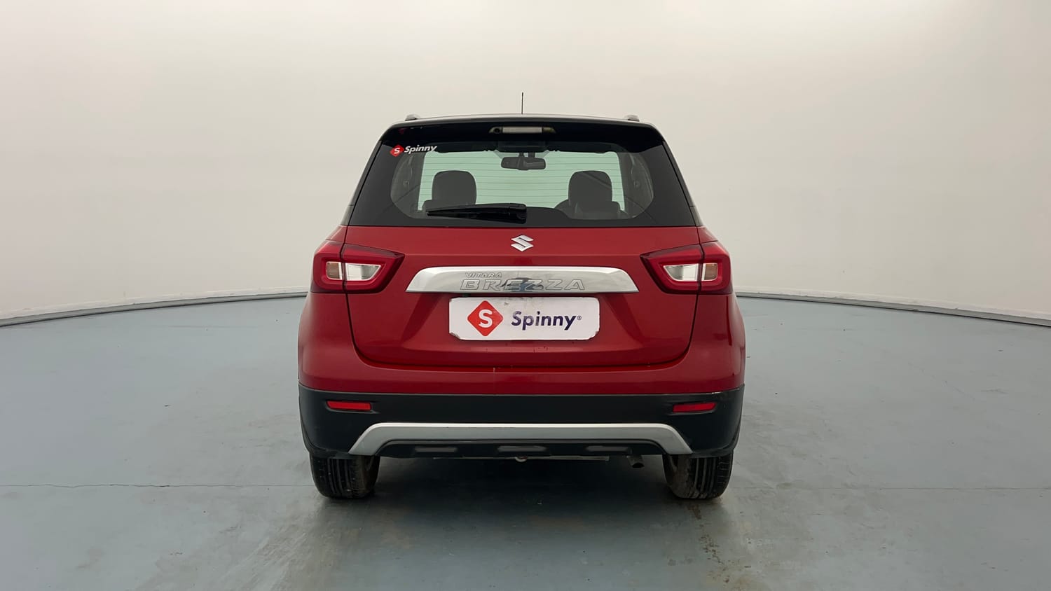 Used 2021 Maruti Suzuki Vitara Brezza [2020-2022] ZXI Plus Dual Tone Petrol Manual exterior BACK VIEW