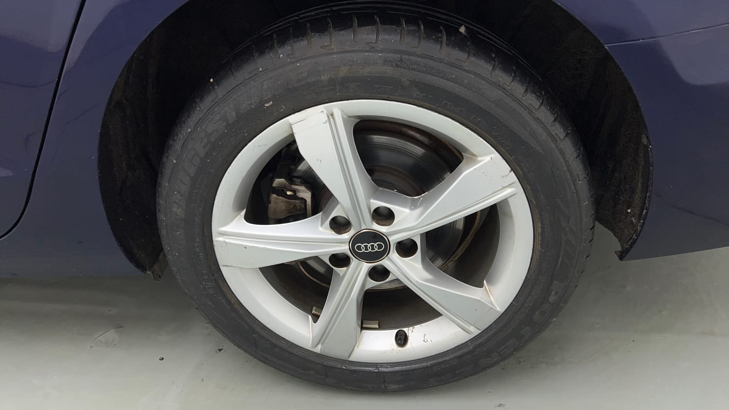 Used 2023 Audi A4 Premium Plus 40 TFSI Petrol Automatic tyres LEFT REAR TYRE RIM VIEW