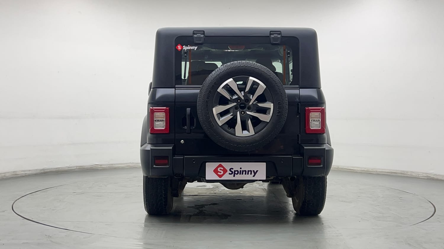 Used 2023 mahindra Thar LX Hard Top Diesel MT 4WD Diesel Manual exterior BACK VIEW