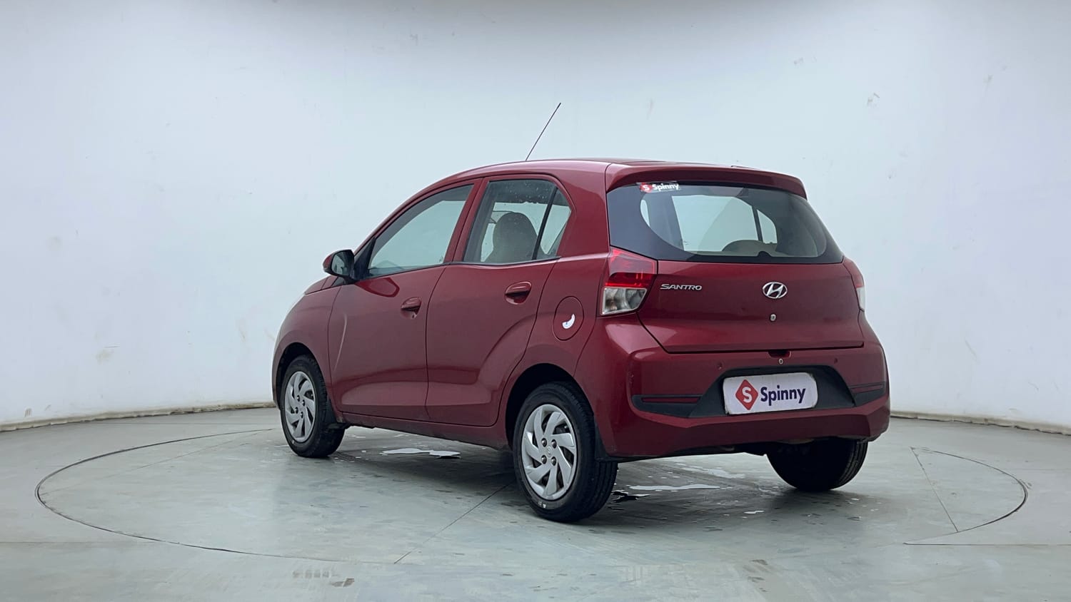 Used 2022 Hyundai Santro Sportz Petrol Manual exterior LEFT REAR CORNER VIEW