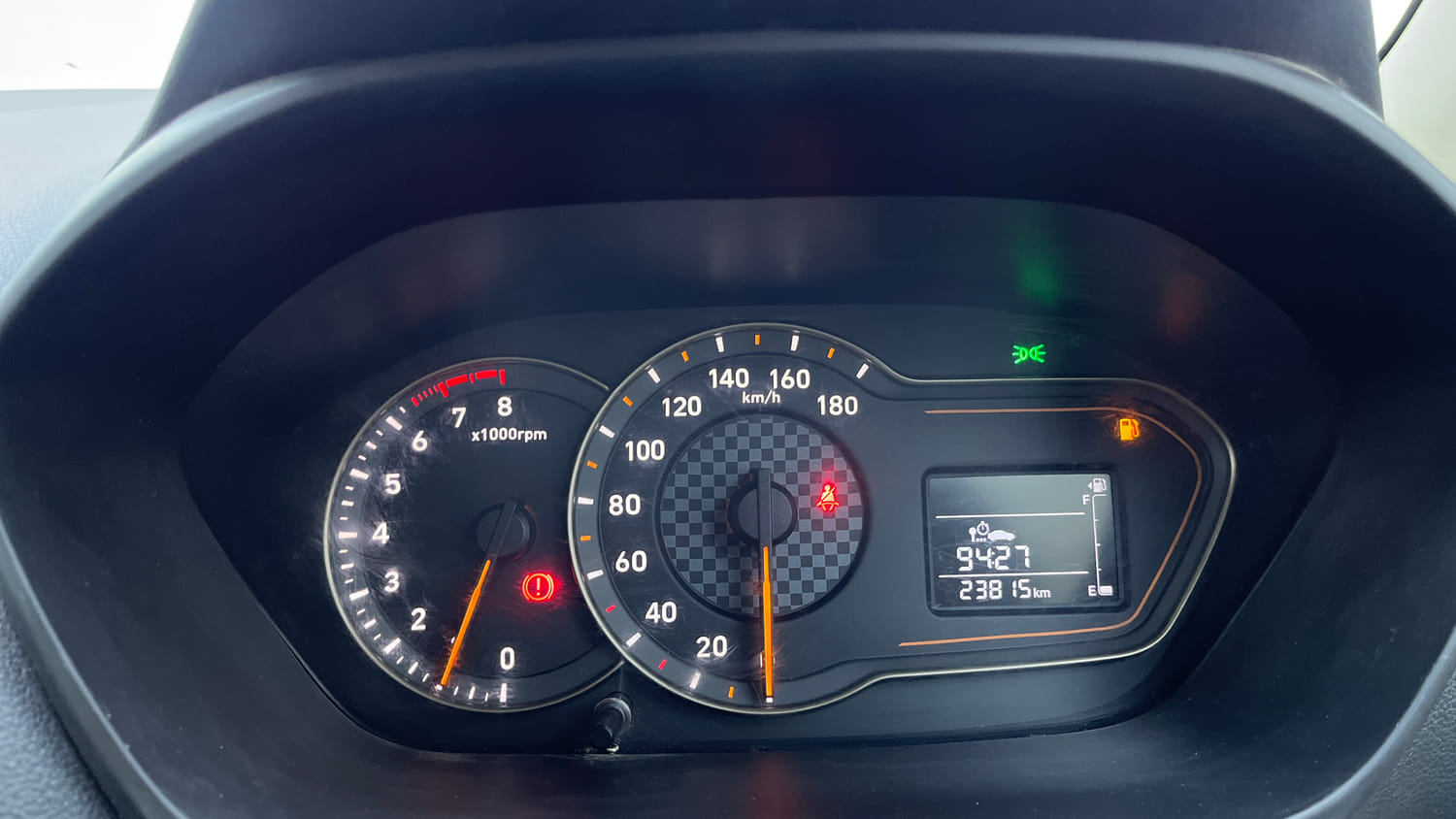 Used 2022 Hyundai Santro Sportz Petrol Manual interior CLUSTERMETER VIEW