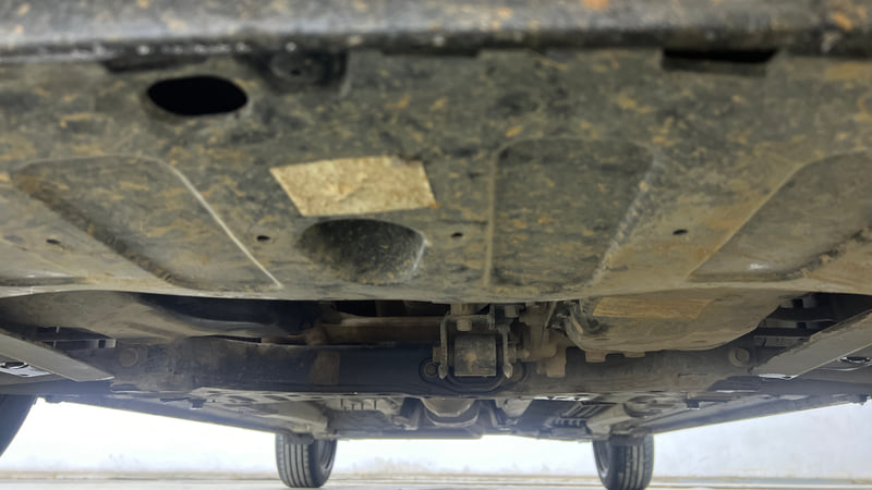 Used 2023 Hyundai i20 Sportz 1.2 IVT Petrol Automatic extra FRONT LEFT UNDERBODY VIEW