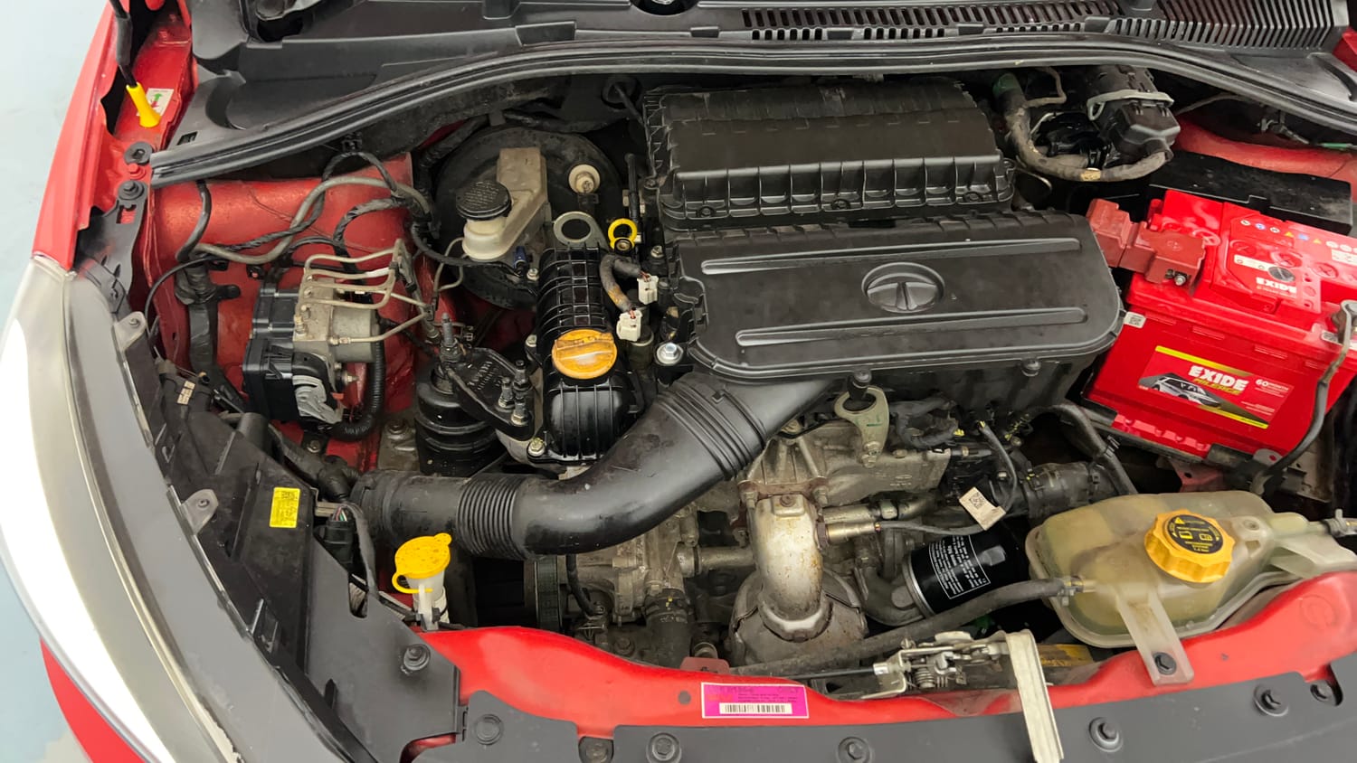 Used 2022 Tata Tiago XZ Plus CNG Cng Manual engine ENGINE RIGHT SIDE VIEW