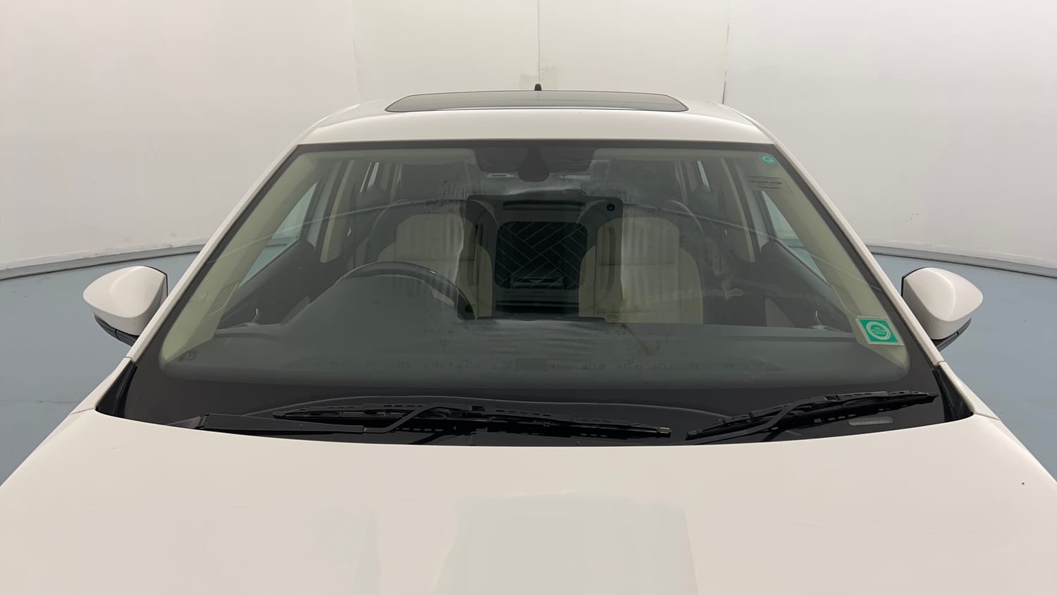 Used 2023 Skoda Slavia Style 1.0L TSI AT Petrol Automatic exterior FRONT WINDSHIELD VIEW